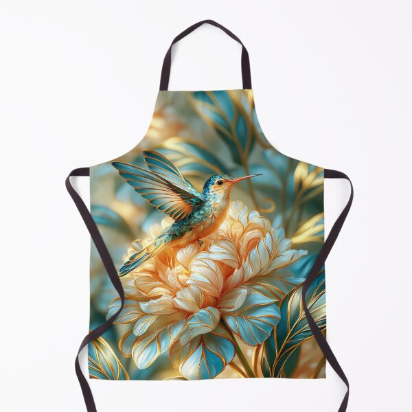 Item preview, Hummingbird and Flowers Botanical Art designed and sold by MargaretWiktor.