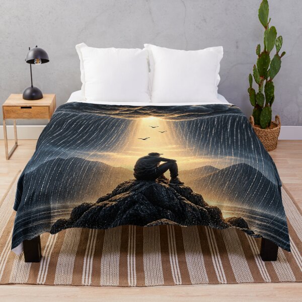 Item preview, Be Still | Christian Faith Storm Art designed and sold by Cool Robot Bro..