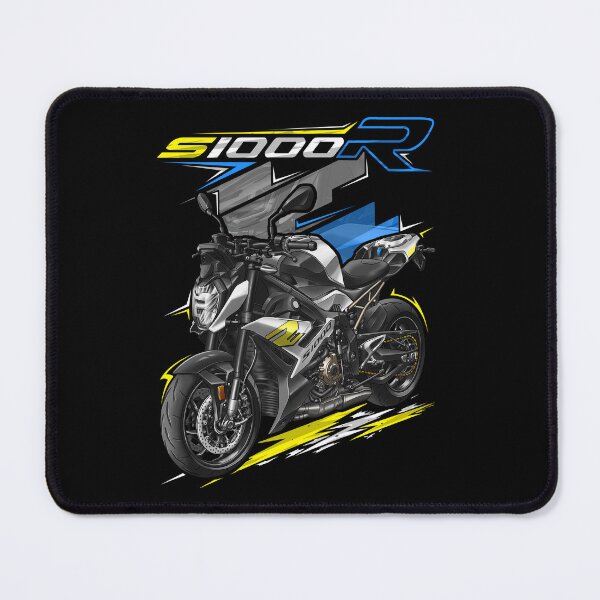 Item preview, Motorcycle S1000R 2021-2022 Hockenheim Silver Metallic for Motorcycle Riders designed and sold by MotoApparelHub.
