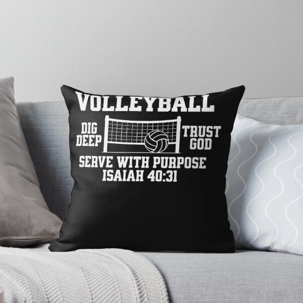Item preview, Christian Volleyball Serve With Purpose designed and sold by JamesCrArt.