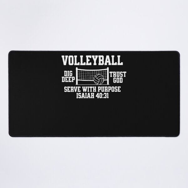 Item preview, Christian Volleyball Serve With Purpose designed and sold by JamesCrArt.