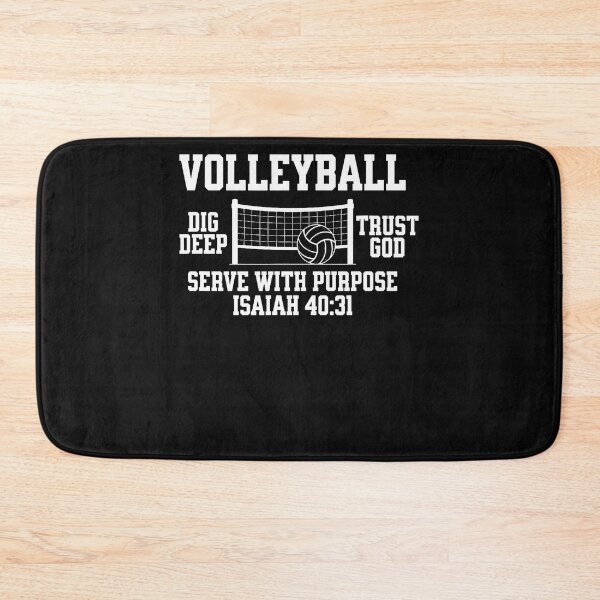 Item preview, Christian Volleyball Serve With Purpose designed and sold by JamesCrArt.