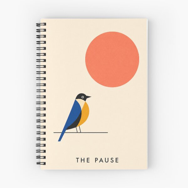 Item preview, The Pause – Mid-Century Modern Bird Art designed and sold by Filora Atelier | Bird Art.