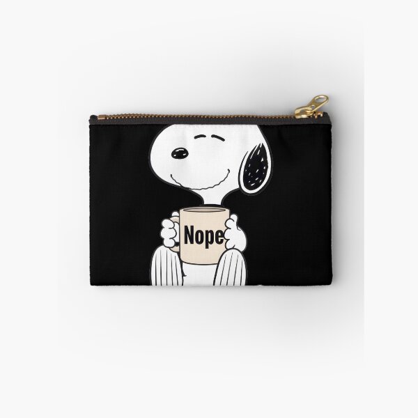 Item preview, Nope Snoopy Funny Quote Design - Relatable Introvert Peanuts Art ⭐⭐⭐⭐⭐ designed and sold by kimcstein.