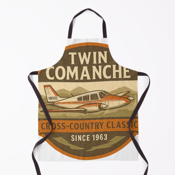 Item preview, Twin Comanche PA30 Vintage Airplane Aviation Badge designed and sold by CityMerch4.
