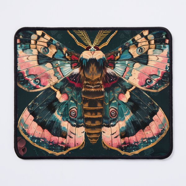 Item preview, Vintage Floral Moth – Dark Academia Botanical Illustration designed and sold by Artdavesalzburg.