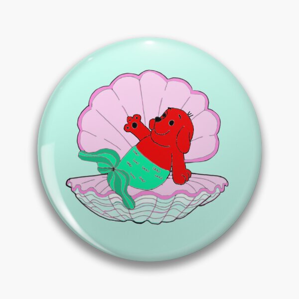 Item preview, Clifford Under the Sea Mermaid Shell designed and sold by megelyse44.