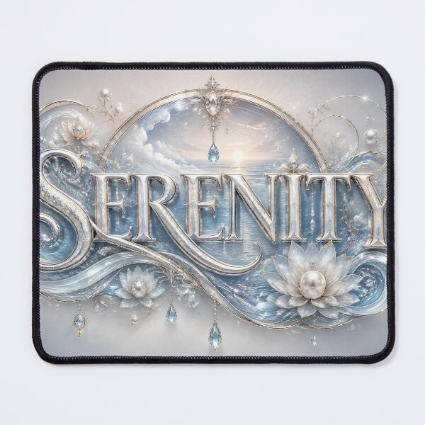 Item preview, Luxury Jewelry Serenity Word designed and sold by Adisak-designs.