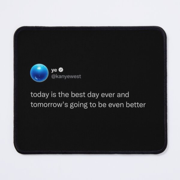 Item preview, Kanye tweet designed and sold by ConcreteSaint.