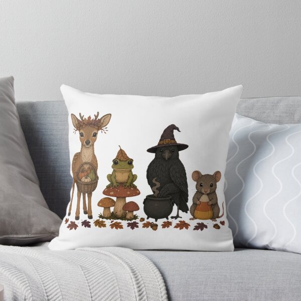 Item preview, Cute Woodland Forest Critters Halloween Costume Row designed and sold by ElcastDesigns.