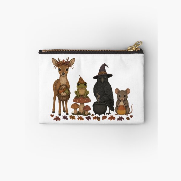 Item preview, Cute Woodland Forest Critters Halloween Costume Row designed and sold by ElcastDesigns.