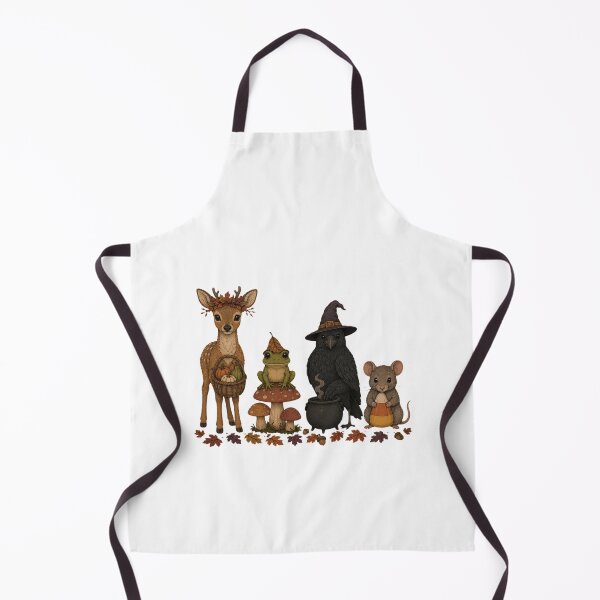 Item preview, Cute Woodland Forest Critters Halloween Costume Row designed and sold by ElcastDesigns.
