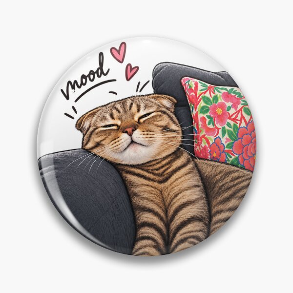 Item preview, Total Bliss – Sleepy Tabby Cat designed and sold by Picthology.