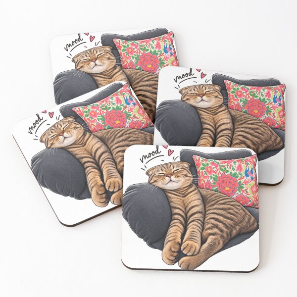 Item preview, Total Bliss – Sleepy Tabby Cat designed and sold by Picthology.