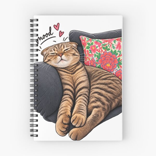 Item preview, Total Bliss – Sleepy Tabby Cat designed and sold by Picthology.