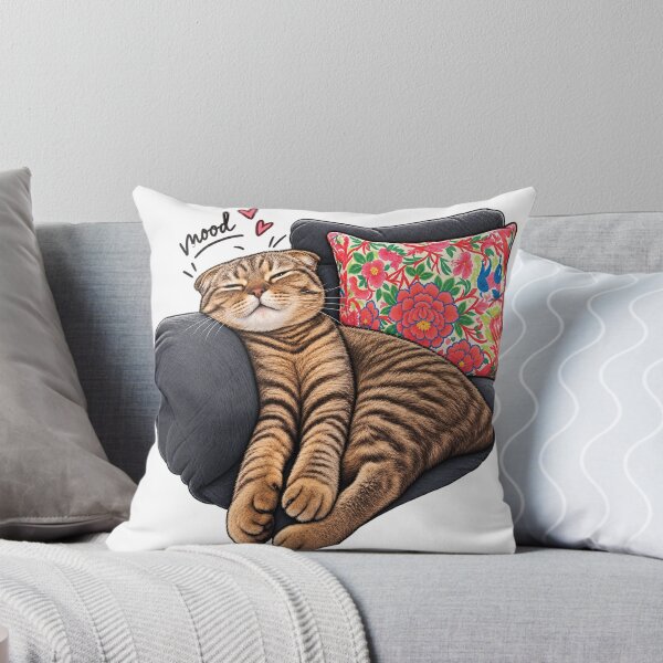 Item preview, Total Bliss – Sleepy Tabby Cat designed and sold by Picthology.
