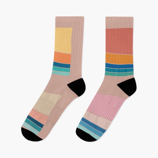 Item preview, Beach Colors Stripes in Rectangles x 4 Rectangles designed and sold by Beachy.