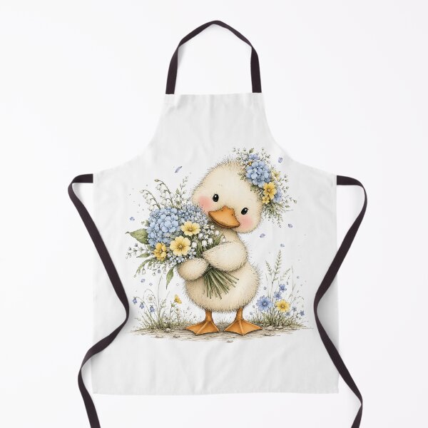 Item preview, Cute Floral Duck designed and sold by PetalGarden.