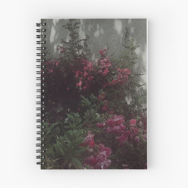 Item preview, Moody Dark Botanical Pink Flowers in Foggy Forest designed and sold by Nature Moments.