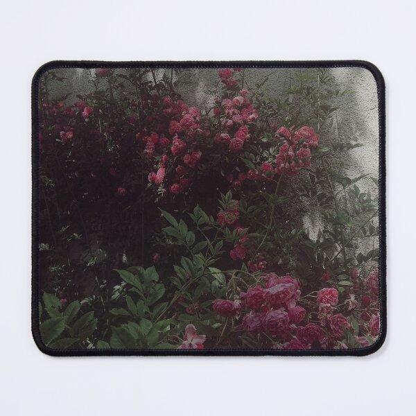 Item preview, Moody Dark Botanical Pink Flowers in Foggy Forest designed and sold by Nature Moments.