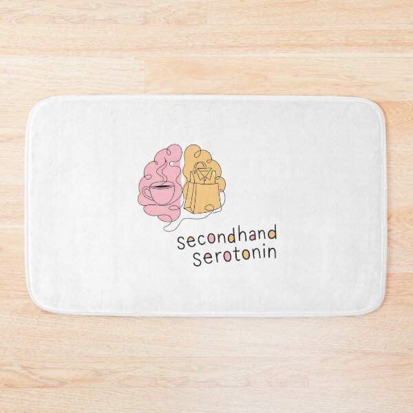 Item preview, Secondhand Serotonin Thrift Lover Pastel Brain Coffee designed and sold by chattsuede.