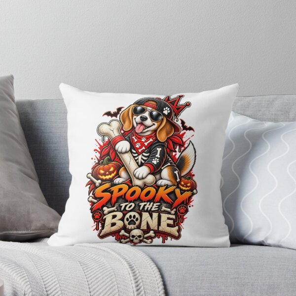 Item preview, Spooky To The Bone Beagle Halloween Shirt Funny Beagle Halloween Shirt designed and sold by KnrNazimTHRE4DS.