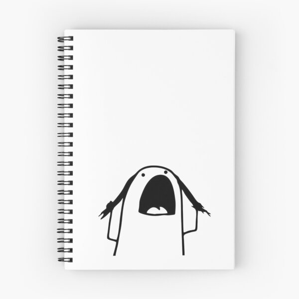 Item preview, Screaming Flork Outline Illustration designed and sold by DynamicGrace.