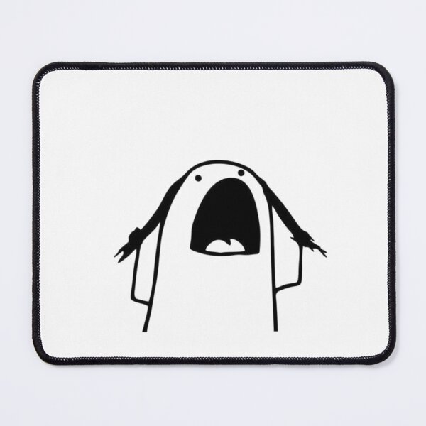 Item preview, Screaming Flork Outline Illustration designed and sold by DynamicGrace.