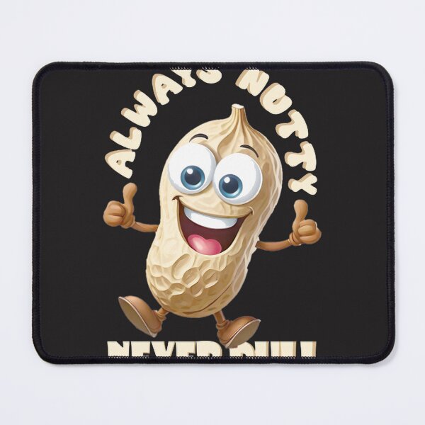 Item preview, Stay Nutty - Cute Funny Peanut Cartoon Food Pun ⭐⭐⭐⭐⭐ designed and sold by kimcstein.