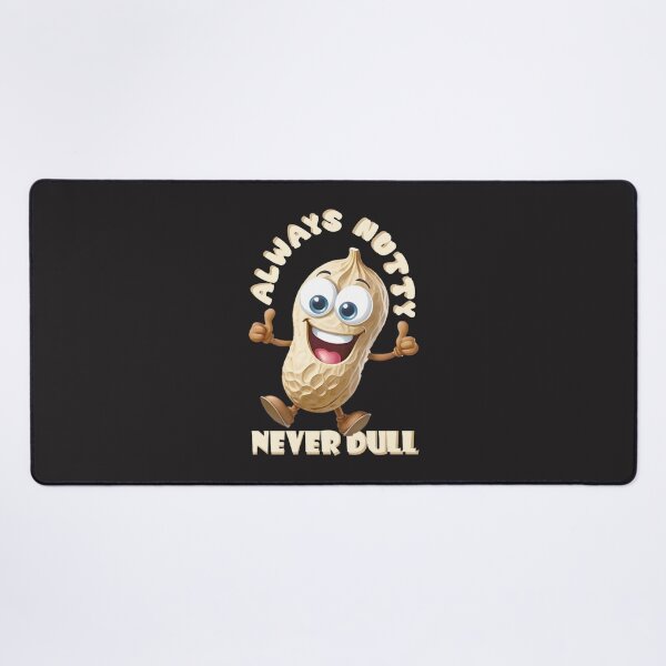 Item preview, Stay Nutty - Cute Funny Peanut Cartoon Food Pun ⭐⭐⭐⭐⭐ designed and sold by kimcstein.
