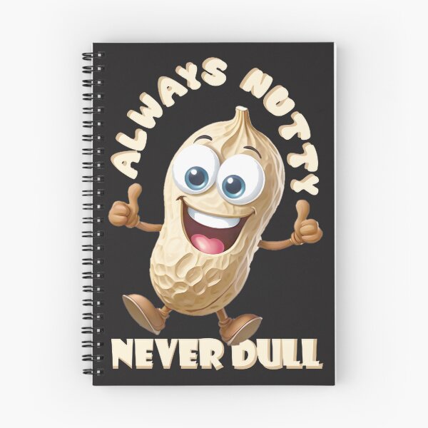 Item preview, Stay Nutty - Cute Funny Peanut Cartoon Food Pun ⭐⭐⭐⭐⭐ designed and sold by kimcstein.