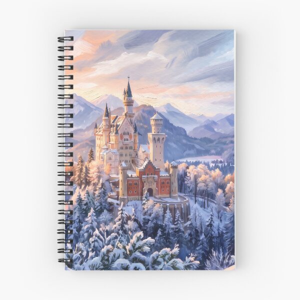 Item preview, Neuschwanstein Castle Bavaria in Winter designed and sold by RedPeaStudio.