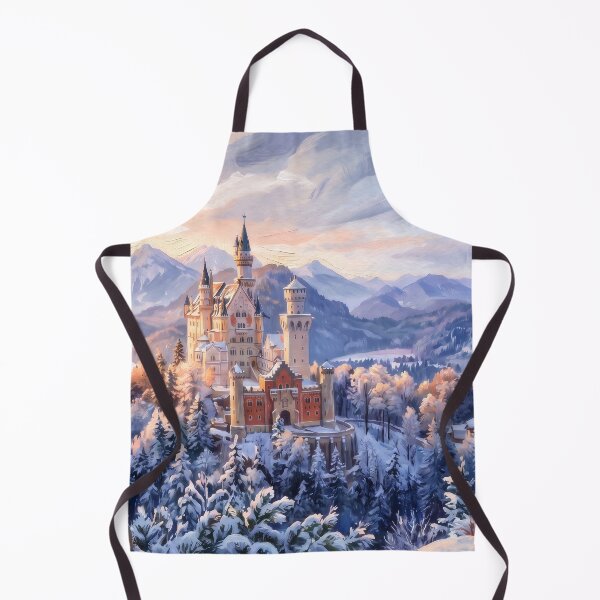 Item preview, Neuschwanstein Castle Bavaria in Winter designed and sold by RedPeaStudio.