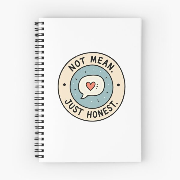 Item preview, Not Mean. Just Honest. Truthful Communication Personality. designed and sold by RetroMini2026.