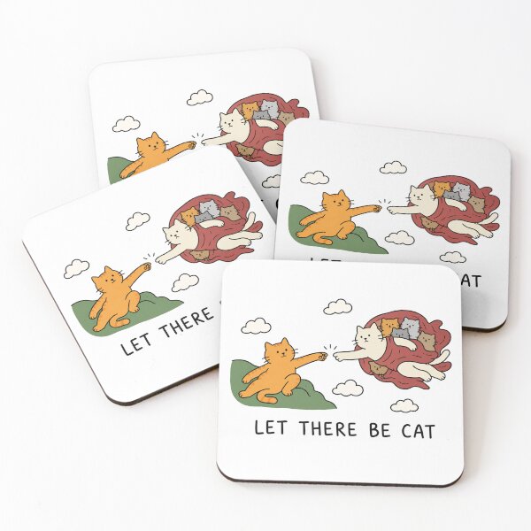 Item preview, Let There Be Cat Funny Art designed and sold by MonkiFlipp.
