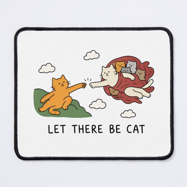 Item preview, Let There Be Cat Funny Art designed and sold by MonkiFlipp.