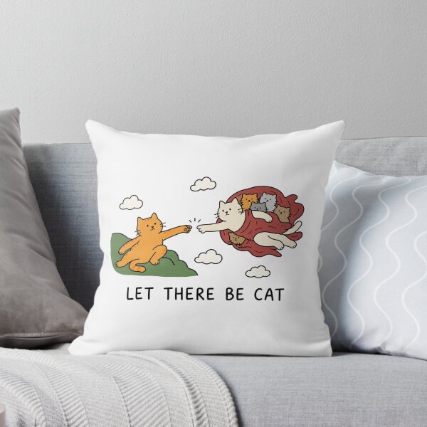 Item preview, Let There Be Cat Funny Art designed and sold by MonkiFlipp.