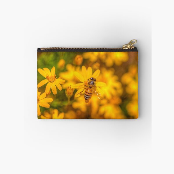 Item preview, Busy Bee on a Blanket of Yellow designed and sold by River Oak Media.