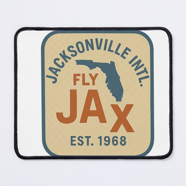 Item preview, Fly JAX Jacksonville International Airport Vintage Florida Badge designed and sold by CityMerch4.