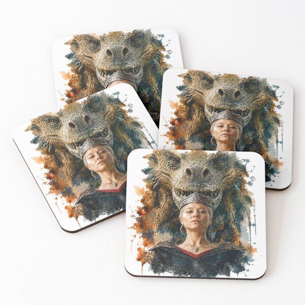 Item preview, Rhaenyra & Syrax designed and sold by madkeenoff.