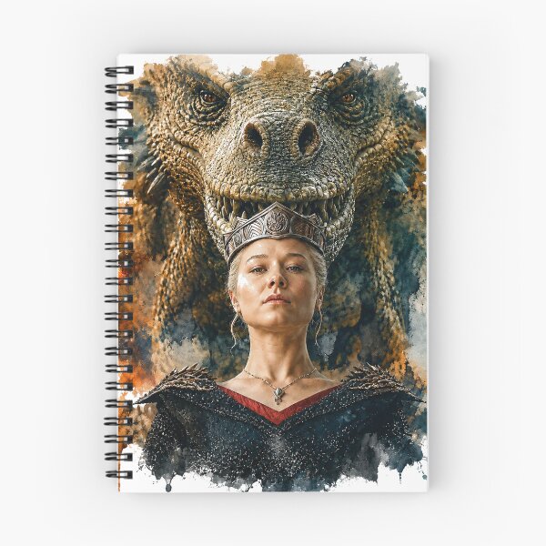 Item preview, Rhaenyra & Syrax designed and sold by madkeenoff.