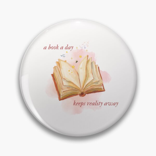 Item preview, A book a day keeps reality away designed and sold by midnightwillow.