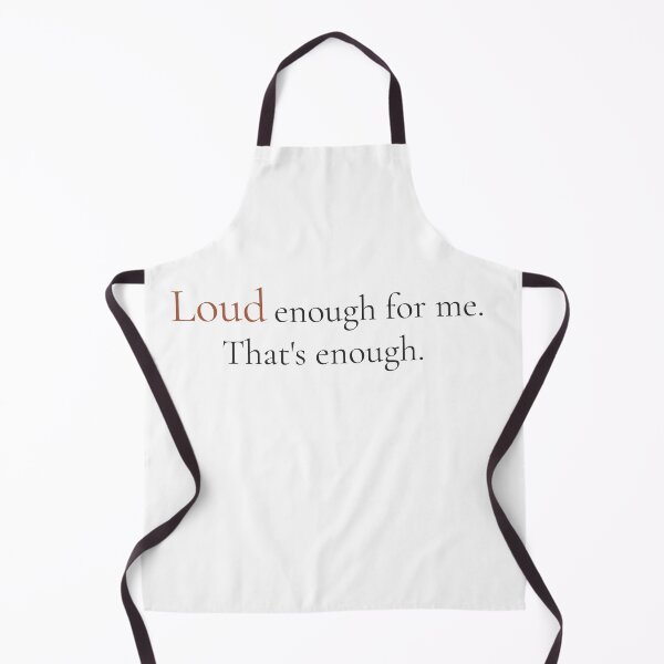 Item preview, Loud Enough For Me Thats Enough - Minimalist Self Worth Quote Shirt designed and sold by DaysLoading.