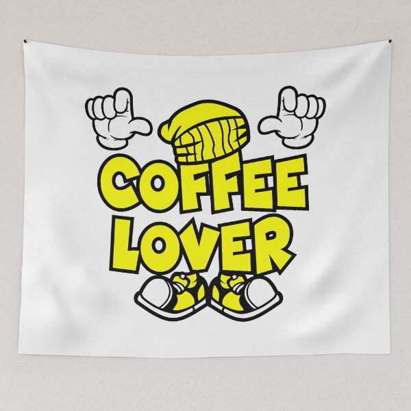 Item preview, COFFEE LOVER - DRINK Cartoon Character Bold Retro designed and sold by NFTWords.