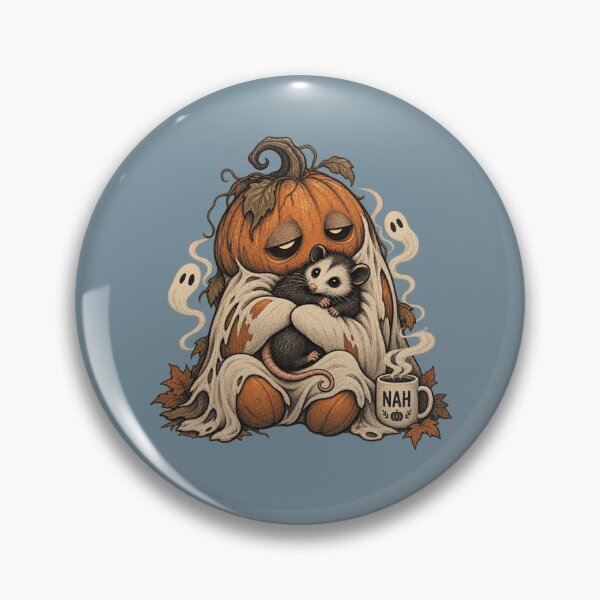 Item preview, NAH Pumpkin Spirit for Opossum Lovers designed and sold by POD DYNASTY | Original Print On Demand T-Shirt Graphics.