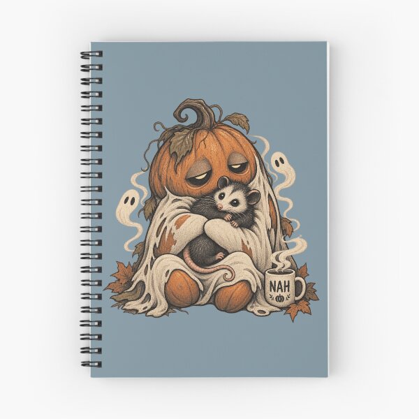 Item preview, NAH Pumpkin Spirit for Opossum Lovers designed and sold by POD DYNASTY | Original Print On Demand T-Shirt Graphics.