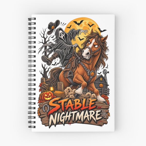 Item preview, Stable Nightmare Halloween Horse – Spooky Haunted Ride designed and sold by Ayden World.