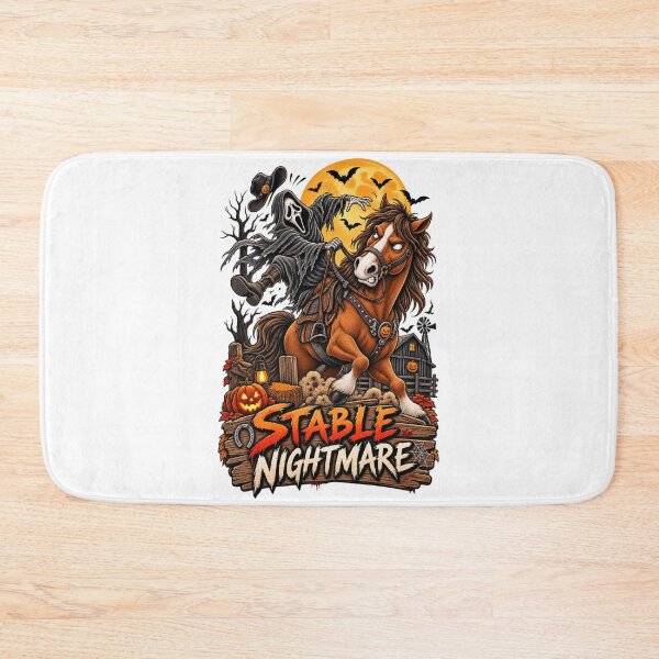 Item preview, Stable Nightmare Halloween Horse – Spooky Haunted Ride designed and sold by Ayden World.