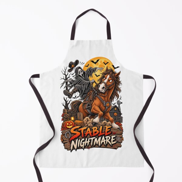 Item preview, Stable Nightmare Halloween Horse – Spooky Haunted Ride designed and sold by Ayden World.