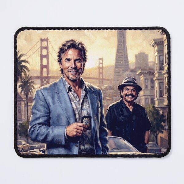 Item preview, Nash Bridges Cop Action Fine Art Tribute designed and sold by Art's Diner.